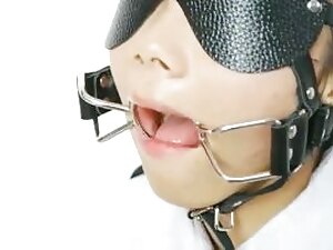 Tied, blinded coupled with gagged, approachable be useful to stance
